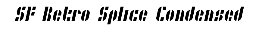 SF Retro Splice Condensed
