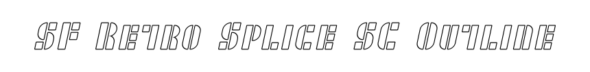 SF Retro Splice SC Outline