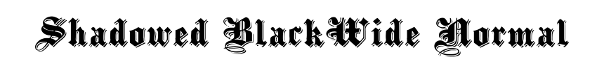 Shadowed BlackWide Normal