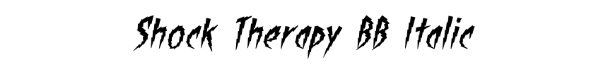 Shock Therapy BB Italic