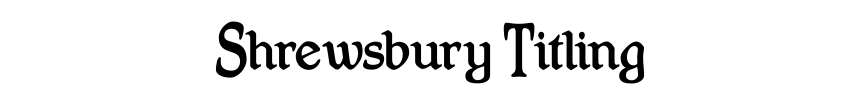 Shrewsbury Titling