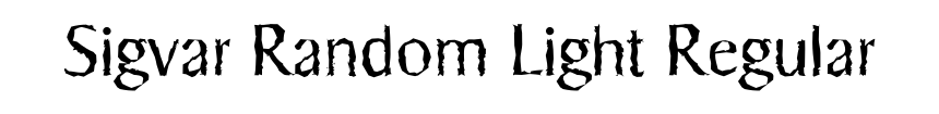 Sigvar Random Light Regular