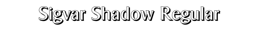 Sigvar Shadow Regular