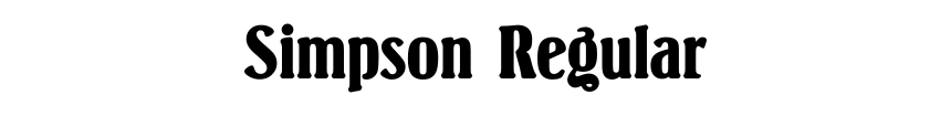 Simpson Regular