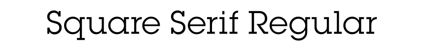 Square Serif Regular