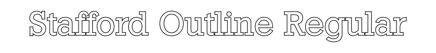 Stafford Outline Regular