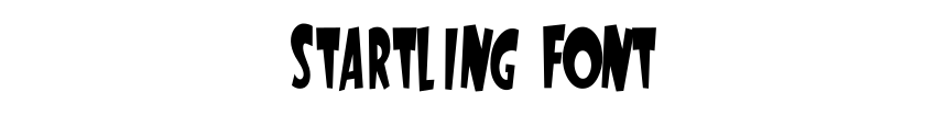 Startling Font