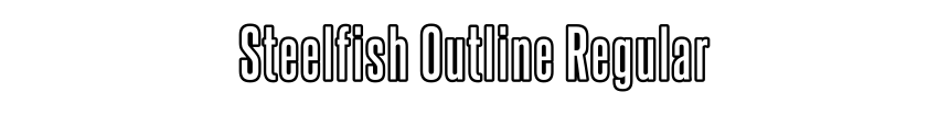 Steelfish Outline Regular