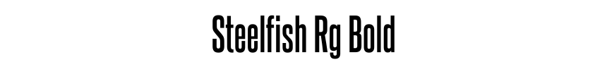 Steelfish Rg Bold