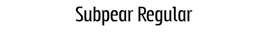 Subpear Regular