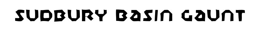 Sudbury Basin Gaunt
