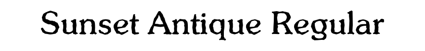 Sunset Antique Regular