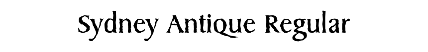 Sydney Antique Regular