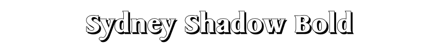 Sydney Shadow Bold