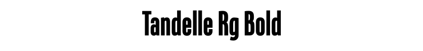 Tandelle Rg Bold