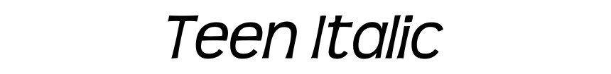Teen Italic
