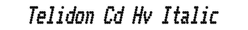 Telidon Cd Hv Italic