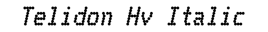 Telidon Hv Italic