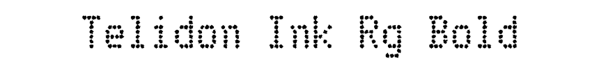 Telidon Ink Rg Bold