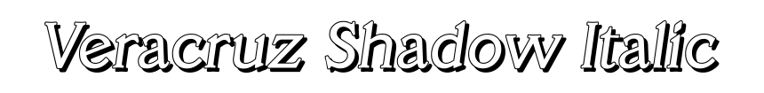 Veracruz Shadow Italic