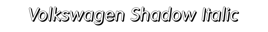 Volkswagen Shadow Italic