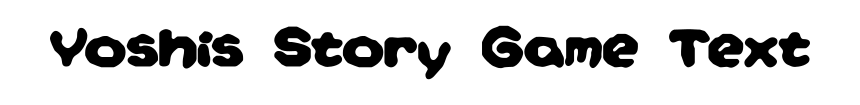 Yoshis Story Game Text