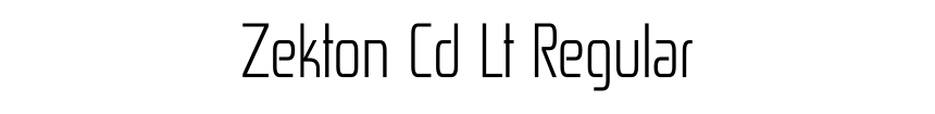 Zekton Cd Lt Regular