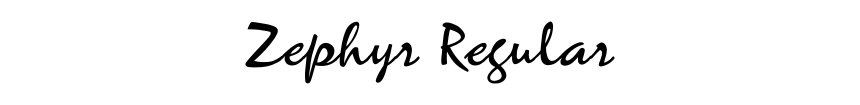 Zephyr Regular