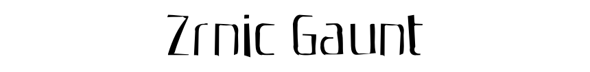 Zrnic Gaunt