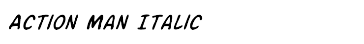 Action Man Italic
