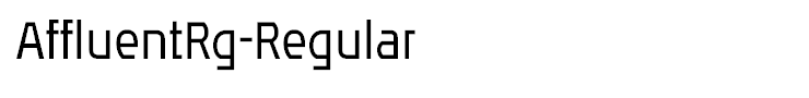 AffluentRg-Regular