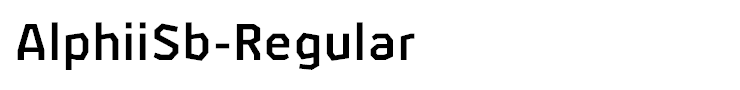 AlphiiSb-Regular