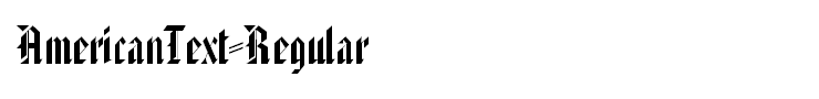 AmericanText-Regular