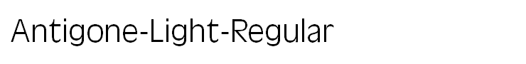 Antigone-Light-Regular