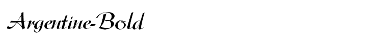 Argentine-Bold