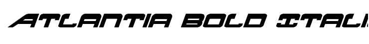 Atlantia Bold Italic
