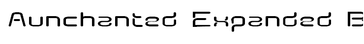 Aunchanted Expanded Bold