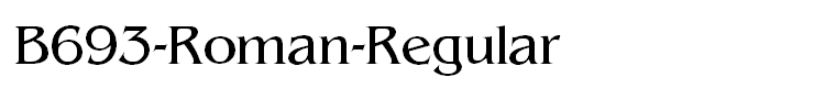 B693-Roman-Regular