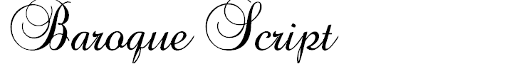 Baroque Script