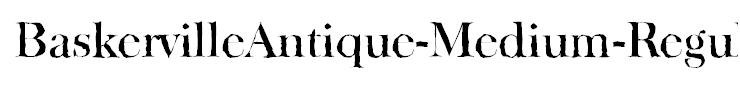 BaskervilleAntique-Medium-Regular