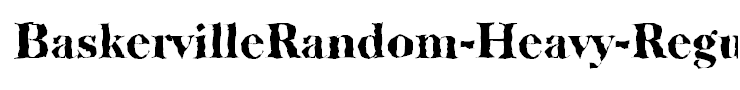 BaskervilleRandom-Heavy-Regular