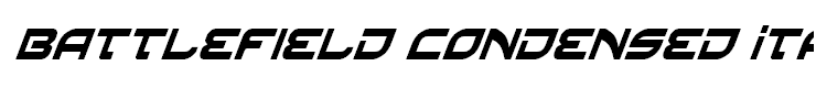Battlefield Condensed Italic