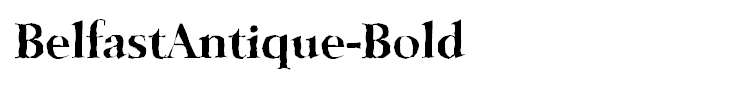 BelfastAntique-Bold
