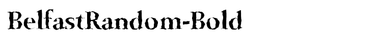 BelfastRandom-Bold