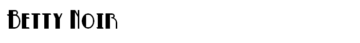 Betty Noir