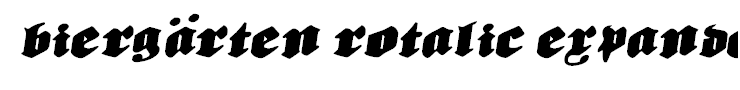 Biergärten Rotalic Expanded