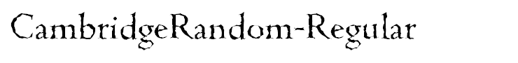 CambridgeRandom-Regular