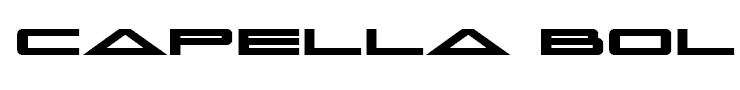Capella Bold Expanded