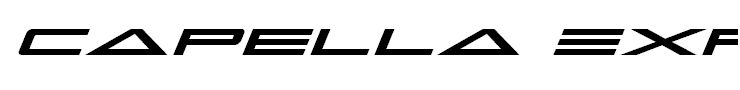 Capella Expanded Italic