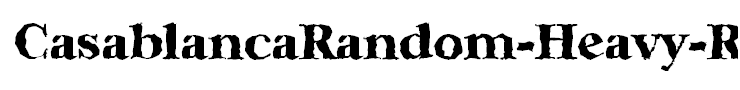 CasablancaRandom-Heavy-Regular